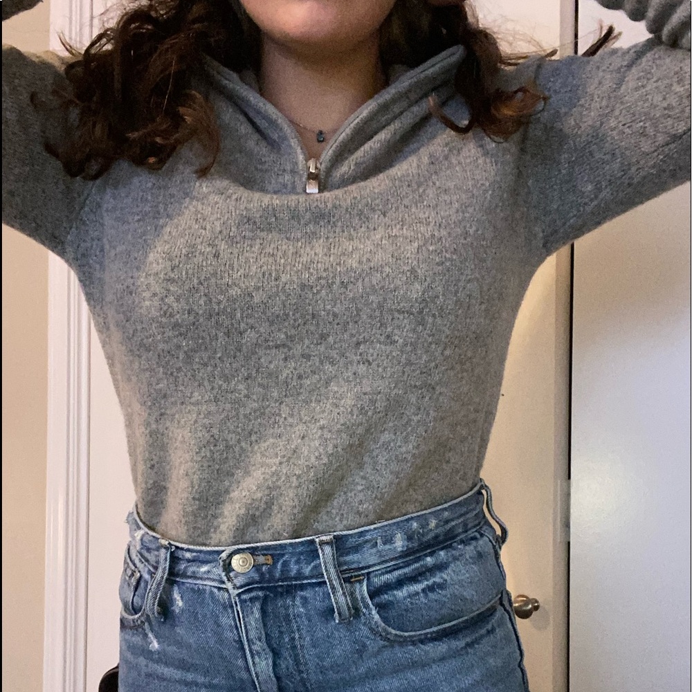 Grey Wool Sweater
